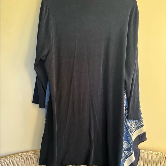 Chico's Travelers scarf front Cardigan women’s 16/18 nwt - Picture 5 of 8